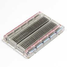 400 points à pain transparent Protoboard numérique transparent